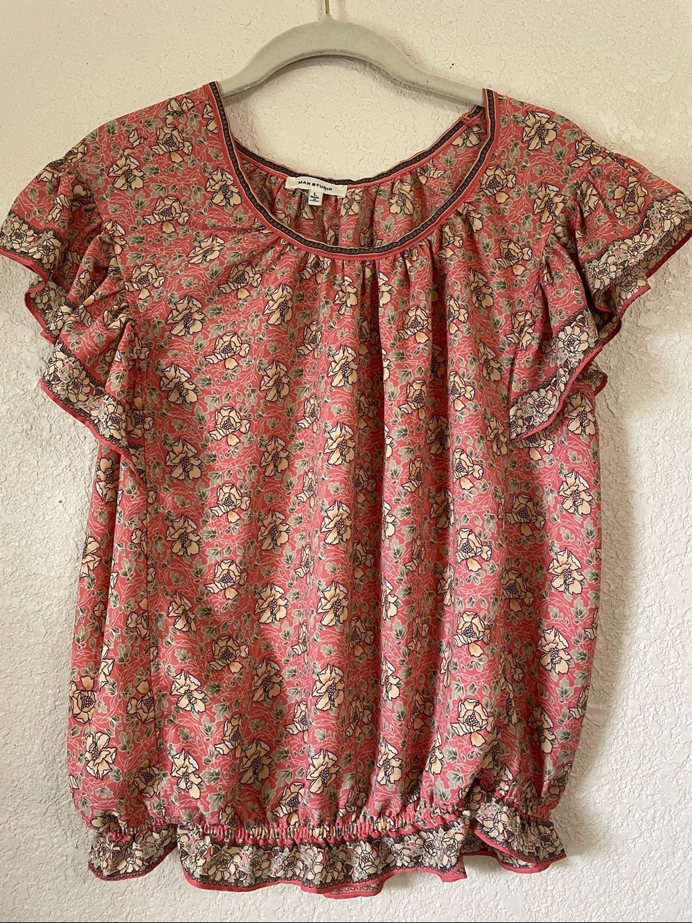 Women’s Short Sleeve Blouse By Max Studio